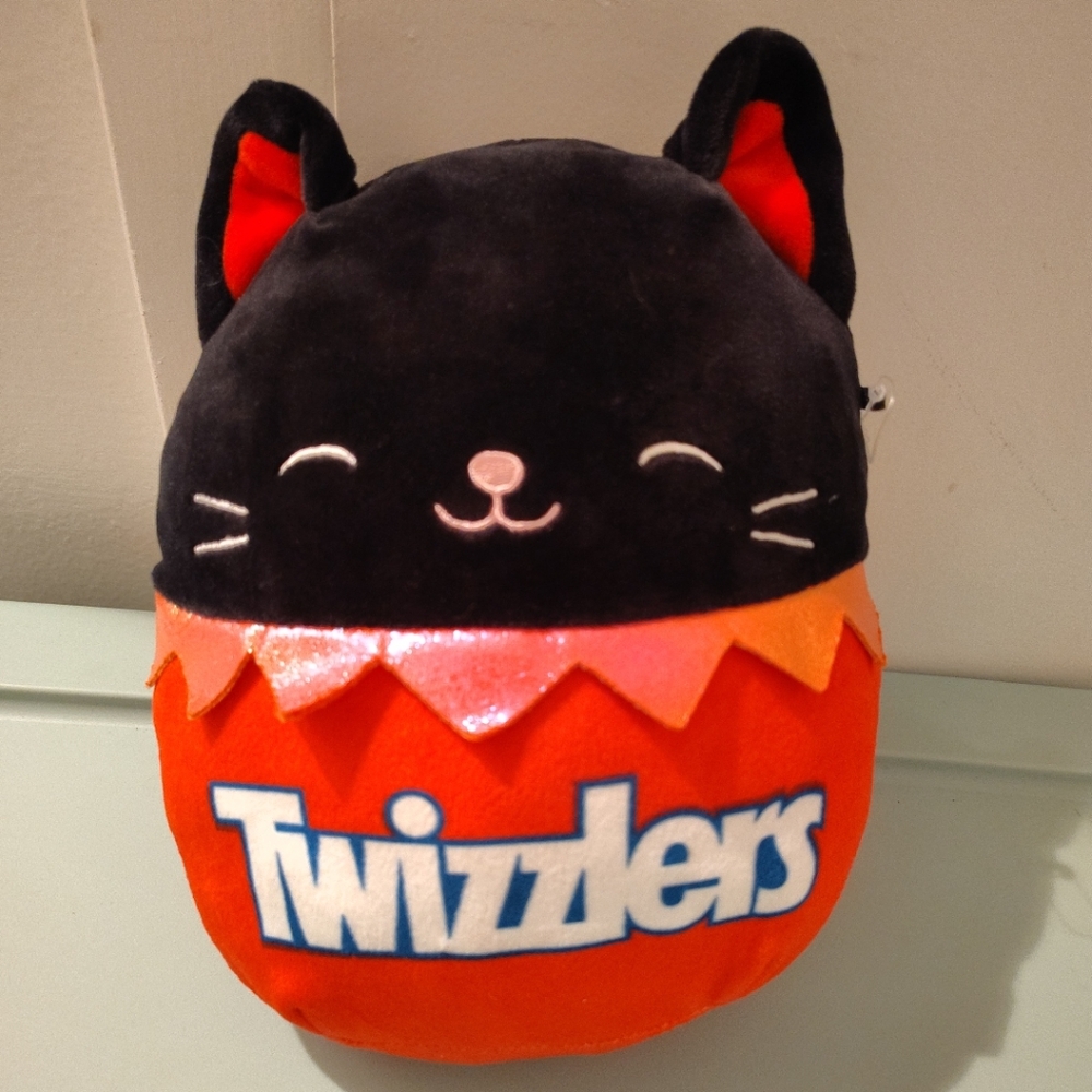 Squishmallows Official Kellytoy Plush Autumn The Twizzlers Black Cat
